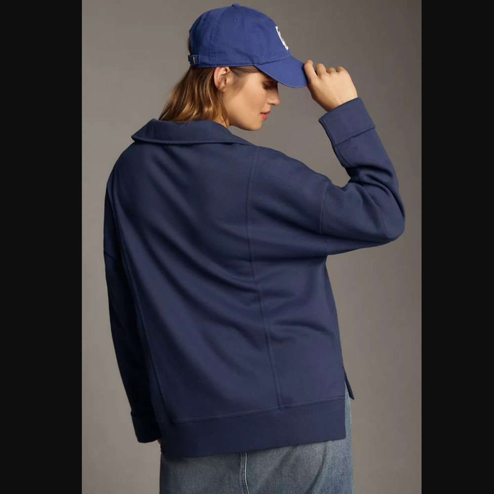 NWT Anthropologie Pilcro Johnny Collar Pullover - Picture 2 of 6
